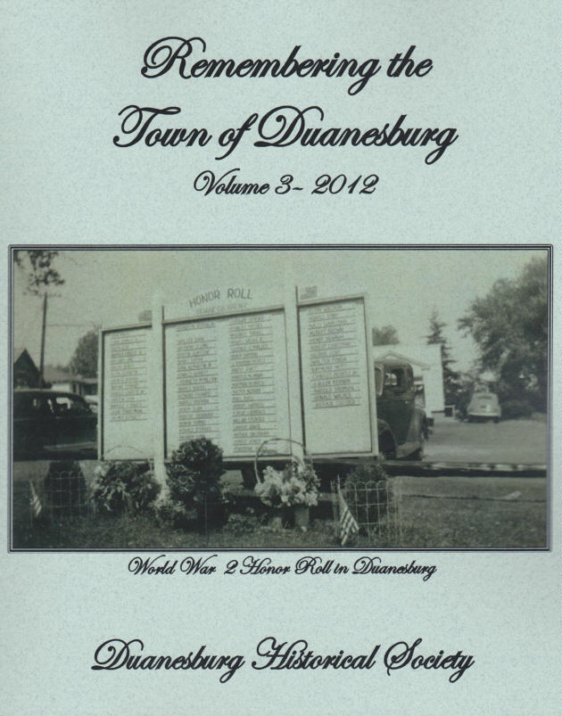 Remembering the Town of Duanesburg - Volume 3 - 2012